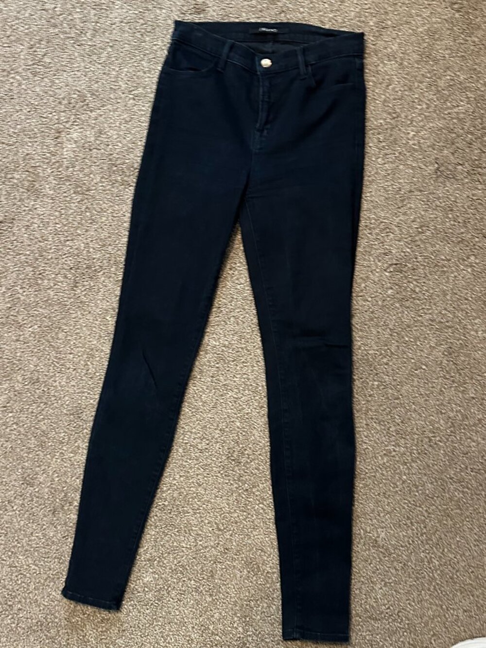 J Brand Maria High Rise Skinny Jeans Bluebird Dark Wash Size 28
